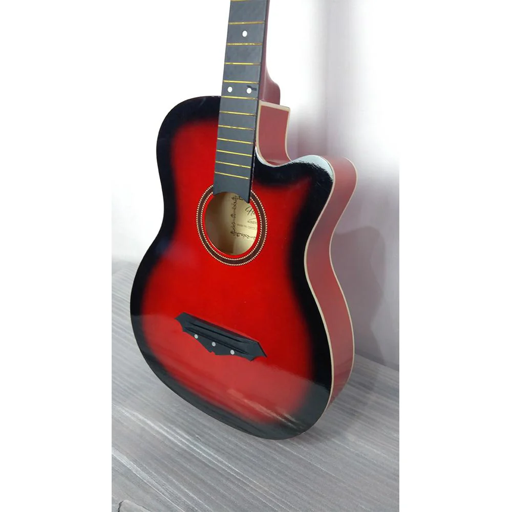 Henrix 38C Cutaway Acoustic Guitar - Open Box B Stock - Image 14