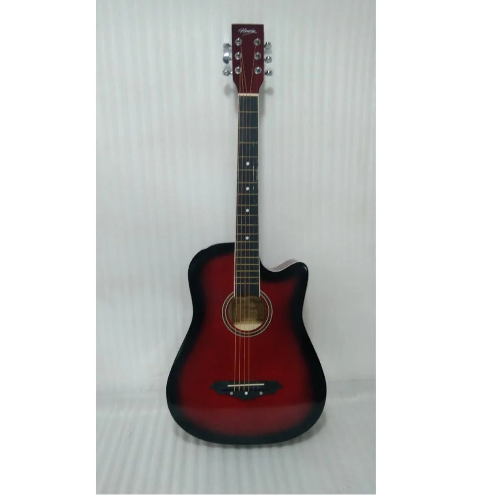 Henrix 38C Cutaway Acoustic Guitar - Open Box B Stock - Image 28