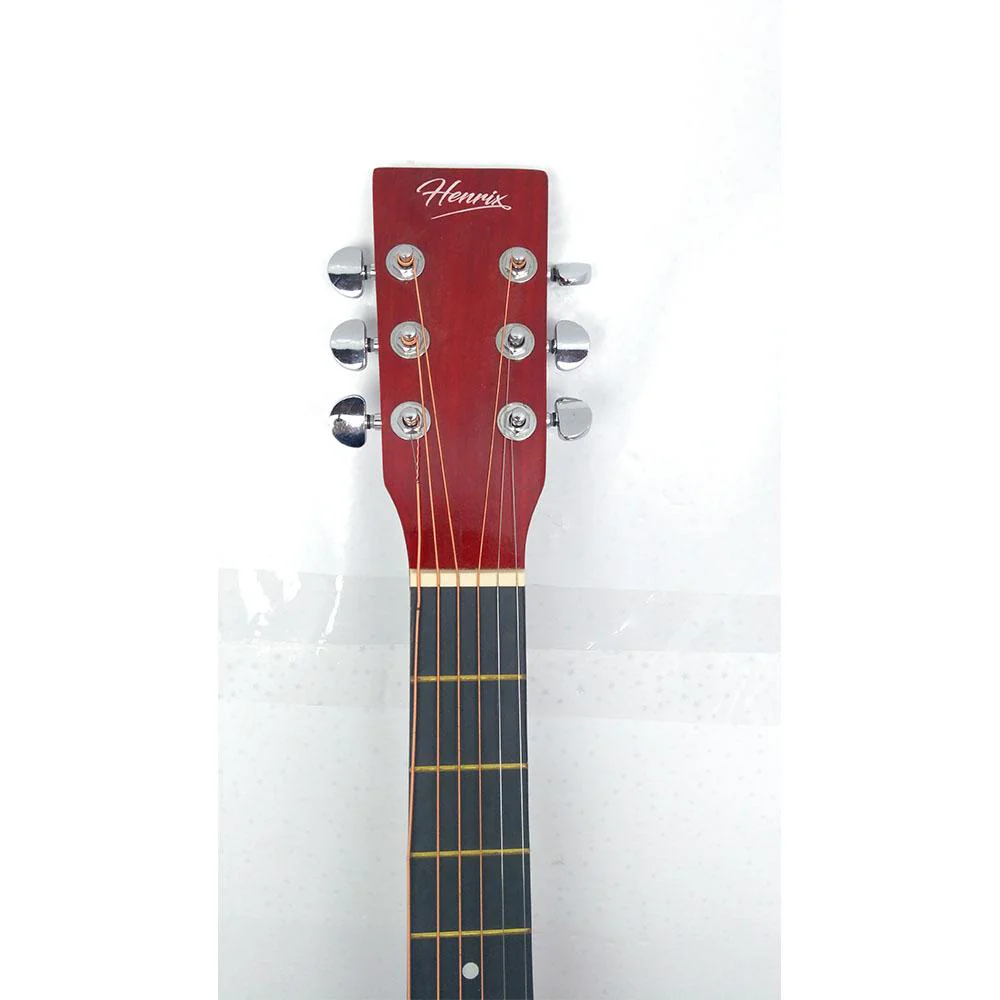 Henrix 38C Cutaway Acoustic Guitar - Open Box B Stock - Image 4