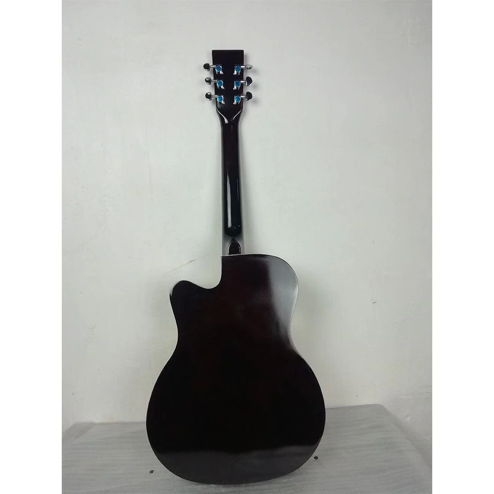 Henrix PRO 38 Inch 6 String Cutaway Acoustic Guitar - Open Box B Stock - Image 26