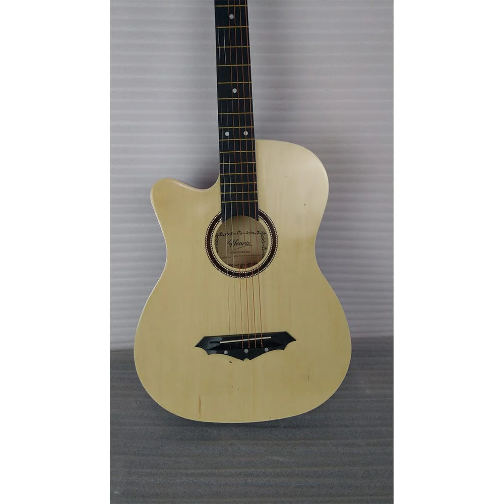 Henrix 38C Cutaway Acoustic Guitar - Left Handed - Open Box B Stock - Image 31
