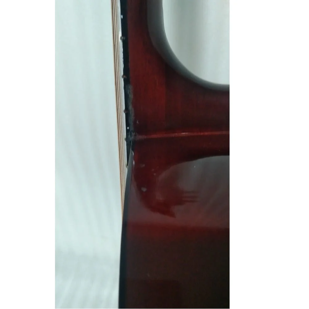 Henrix 38C Cutaway Acoustic Guitar - Left Handed - Open Box B Stock - Image 40