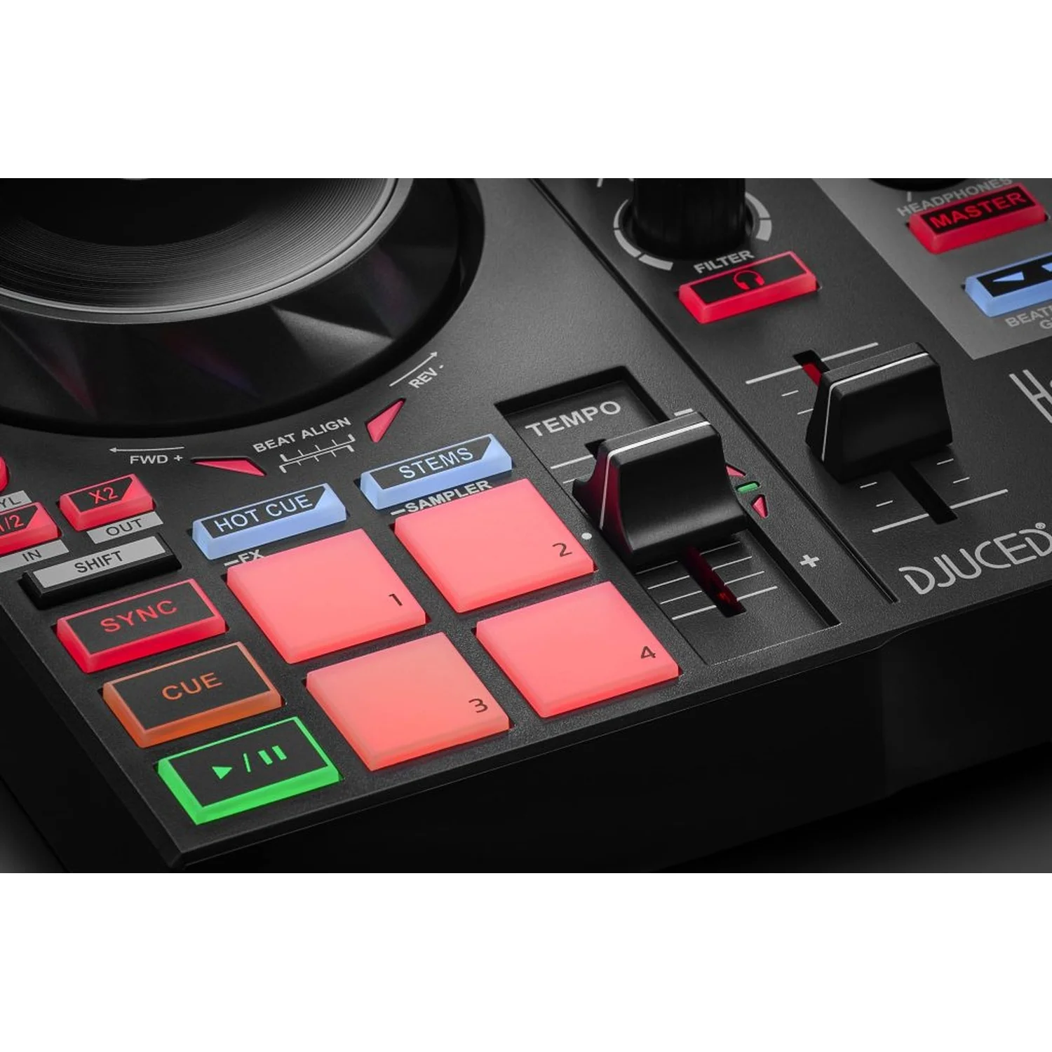 Hercules DJ Control Inpulse 200 MK2 2-Deck DJ Mixer - Image 2
