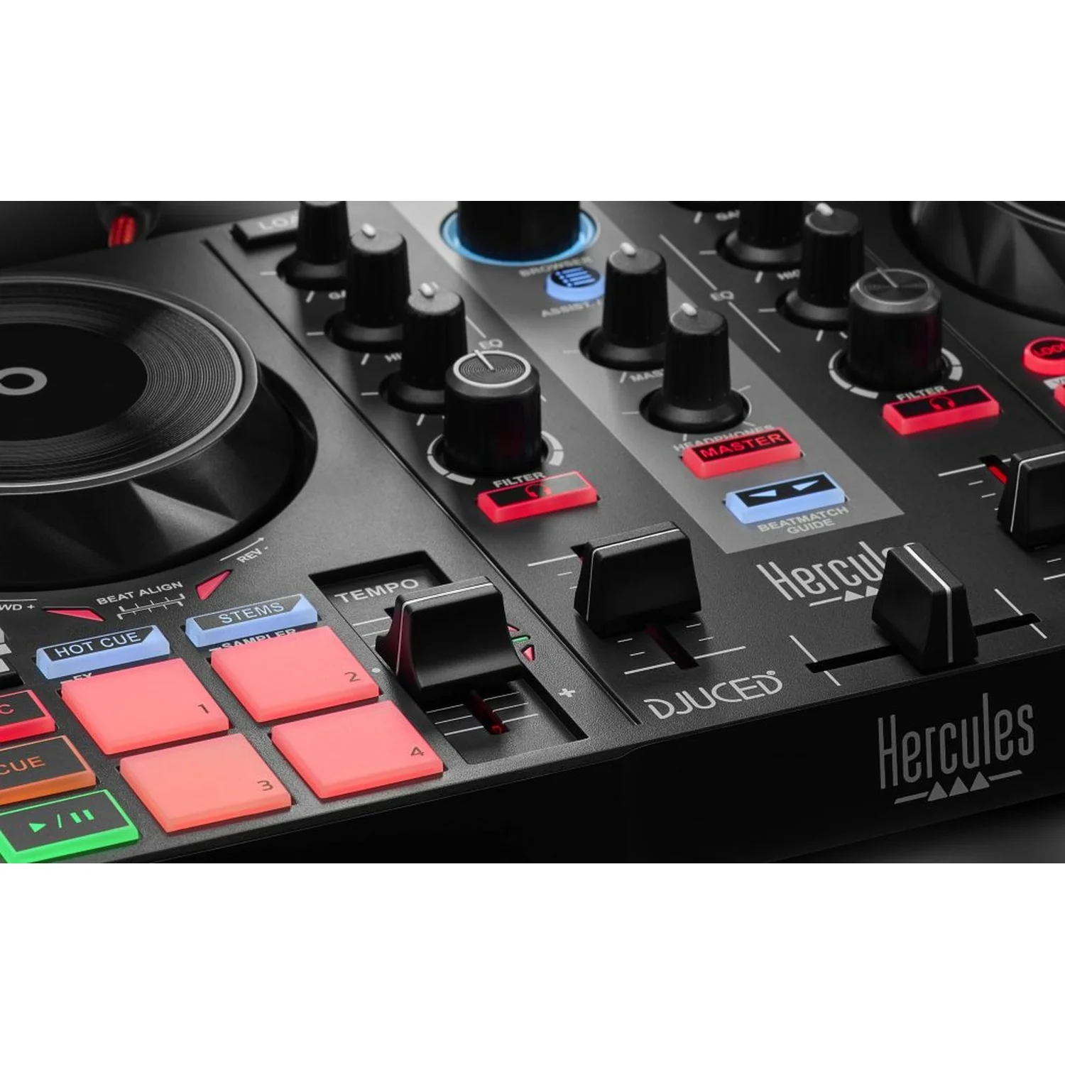 Hercules DJ Control Inpulse 200 MK2 2-Deck DJ Mixer - Image 5