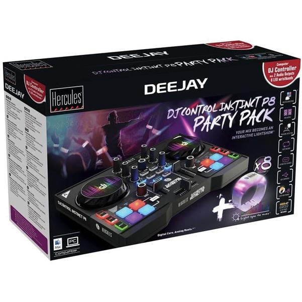 Hercules DJ Control Instinct P8 DJ Controller - Image 2