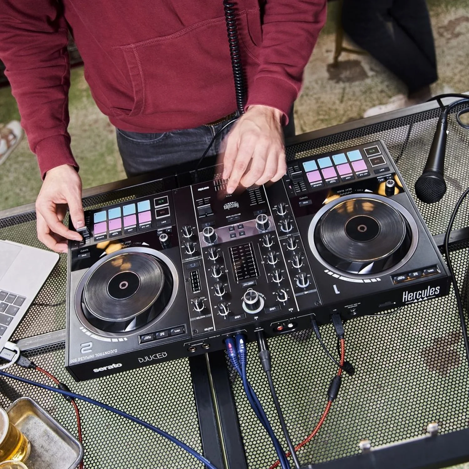 Hercules DJControl Inpulse 500 DJ Mixer - Image 5