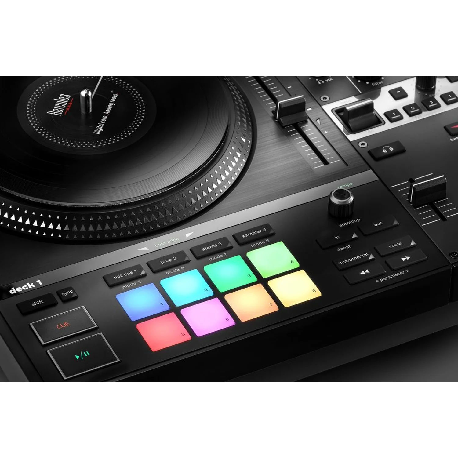 Hercules DJControl Inpulse T7 Motorized DJ Mixer - Image 4