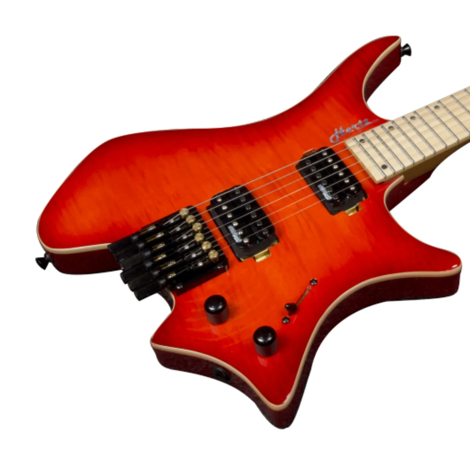 Hertz HZ-ASTRA 6 Headless Electric Guitar - Image 8