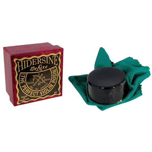 Hidersine 6V Deluxe Violin Rosin (Black)