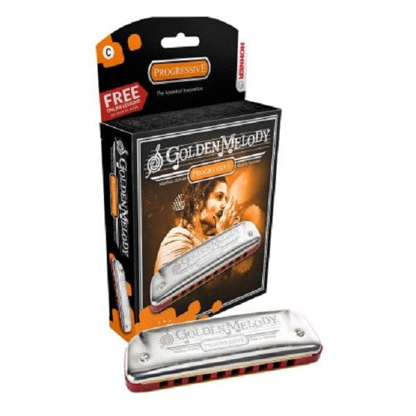 Hohner 542PBX Golden Melody Harmonica  C