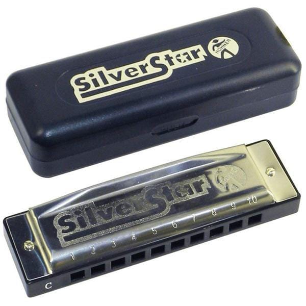 Hohner M50401X Silver Star C-Harmonica - Silver