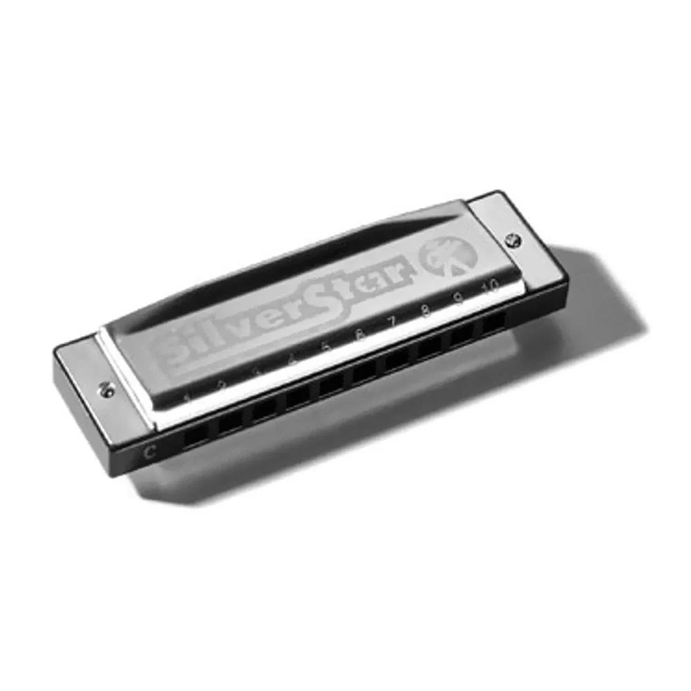 Hohner M50410X Silver Star A Key Harmonica
