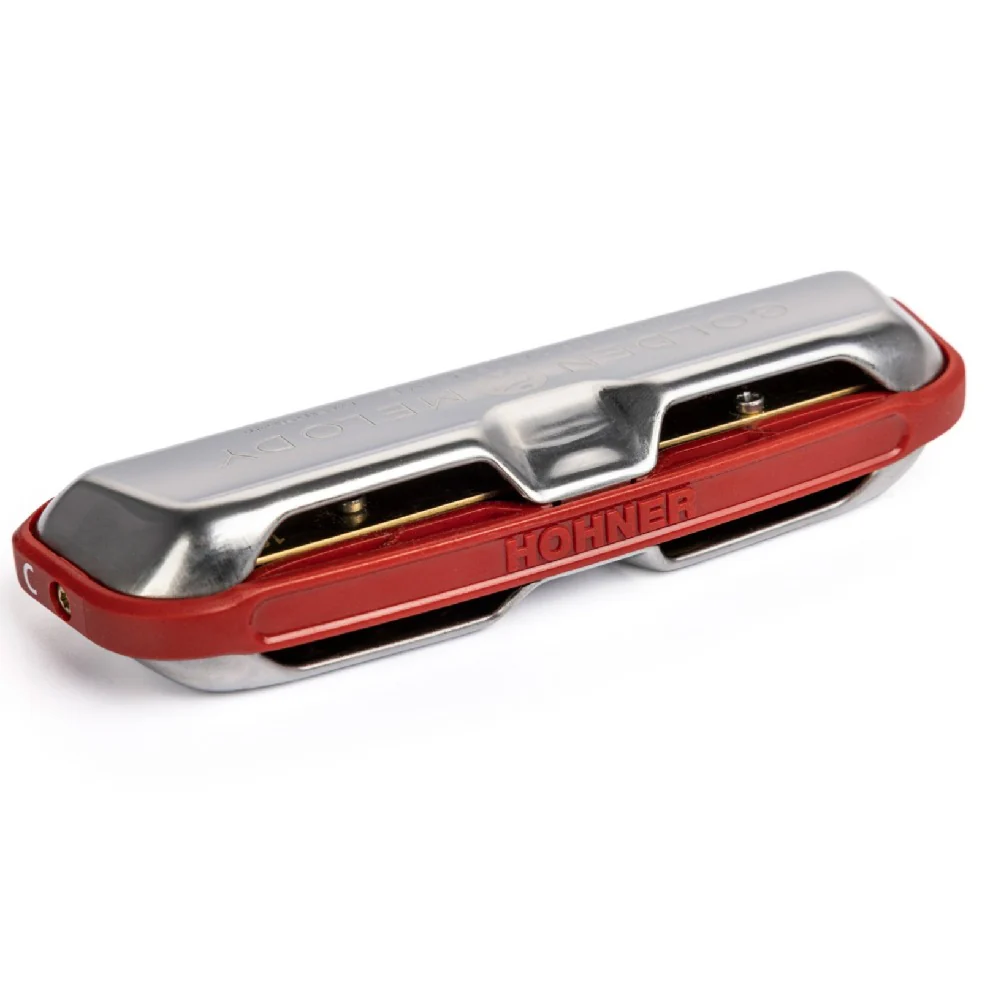 Hohner M54403X Key D Major Golden Melody Harmonica - Image 4