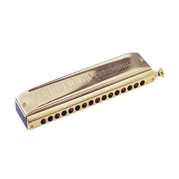 Hohner M758364 Super 64 Gold Harmonica Key C
