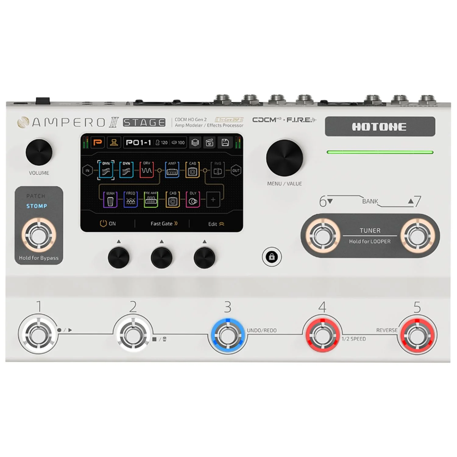 Hotone Ampero II Stage CDCM HD 2-Genration Guitar Processor - Image 2