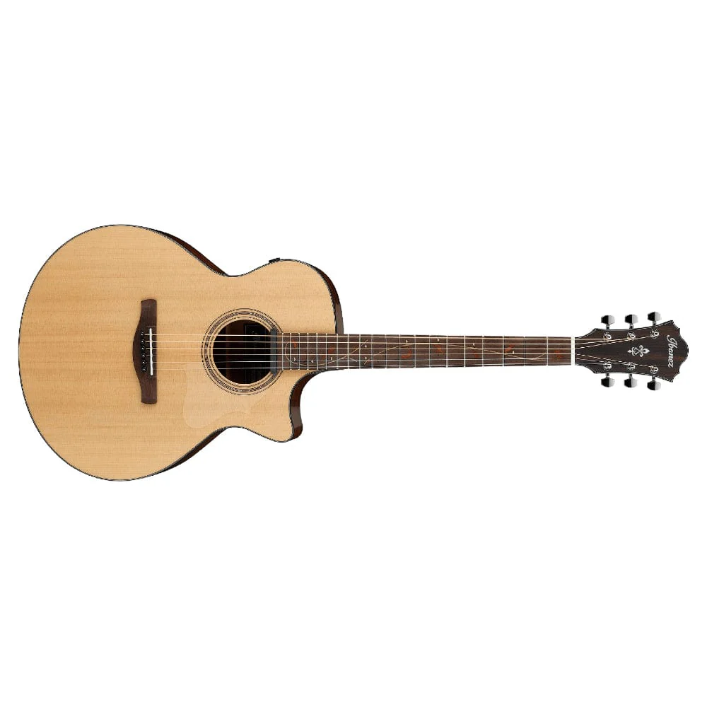 Ibanez AE275 AE Series Electro Acoustic Guitar - Natural Low Gloss - Image 2