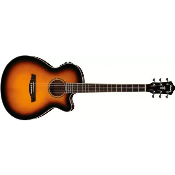 Ibanez AEG10II Cutaway Electro-Acoustic Guitar - Vintage Sunburst
