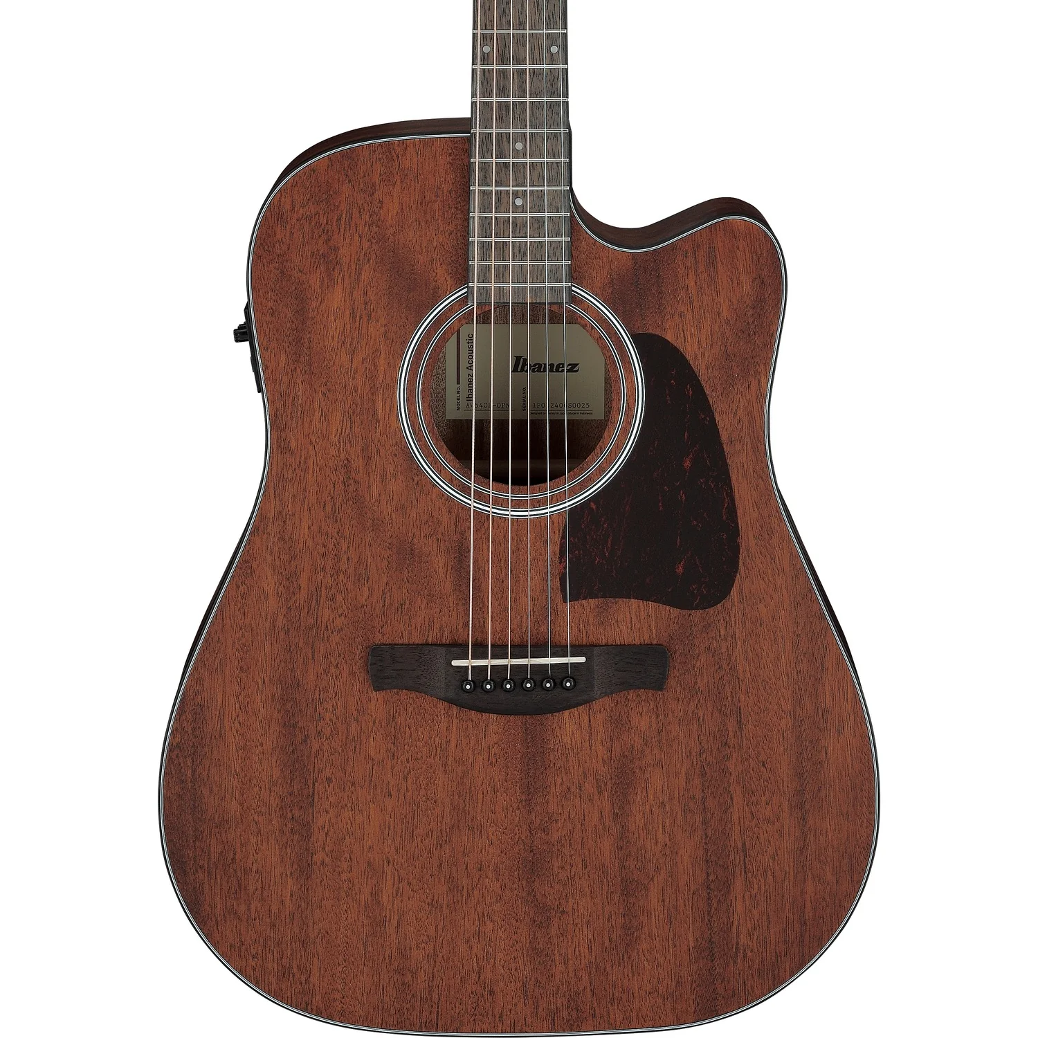 Ibanez AW54CEOPN Artwood Traditional Series Solid Top Electro Acoustic Guitar - Image 2