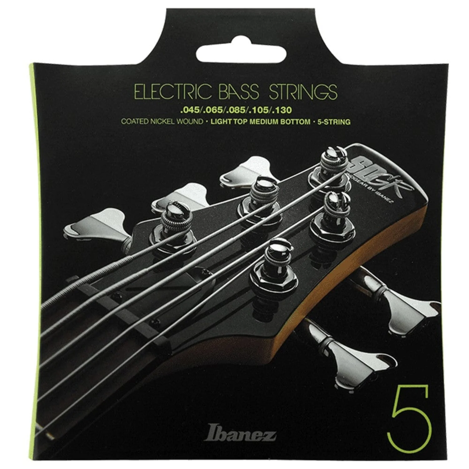 Ibanez IEBS5C 5-String Bass Guitar Strings - 45-130 Gauge