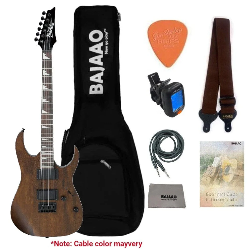 Ibanez GRG121DX RG Gio Series Electric Guitar with Gigbag, Tuner, Strap, Picks,  Polishing Cloth, Cable & E-Book - Image 4