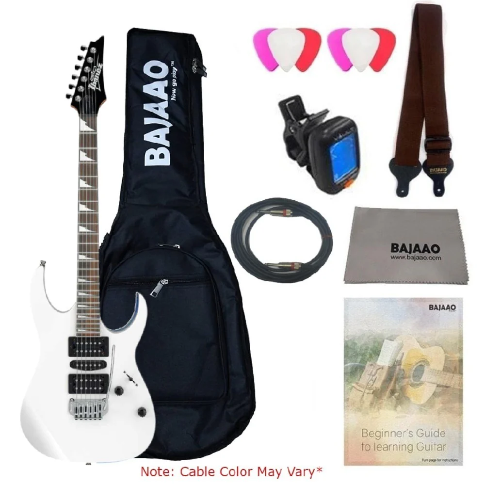 Ibanez GRG170DX RG Gio Series Double Cutaway 6 String Electric Guitar With Gigbag, Polishing Cloth, Picks, Strap, Cable, Tuner & Ebook - Image 35