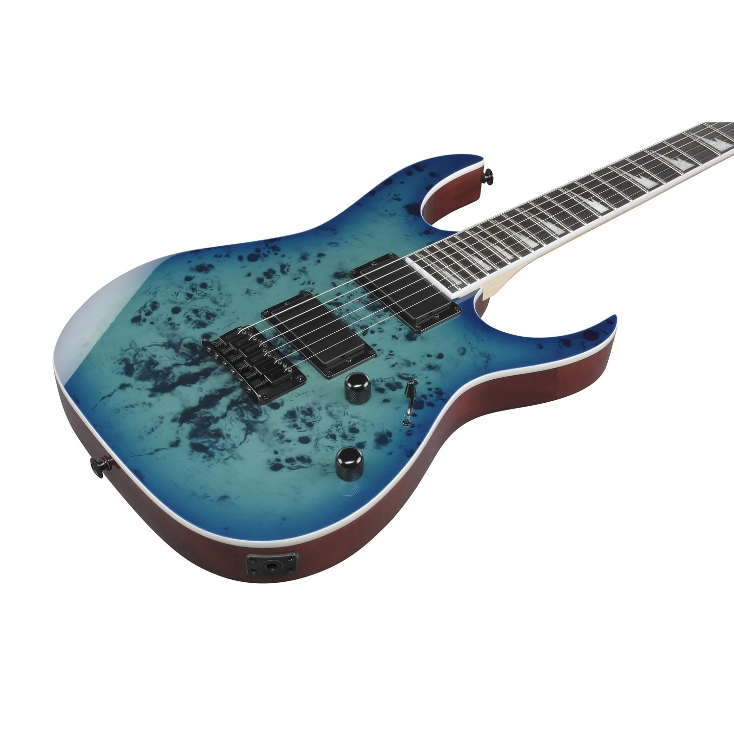 Ibanez GRGR221PA RG Gio Series Electric Guitar Aqua Burst - Image 4