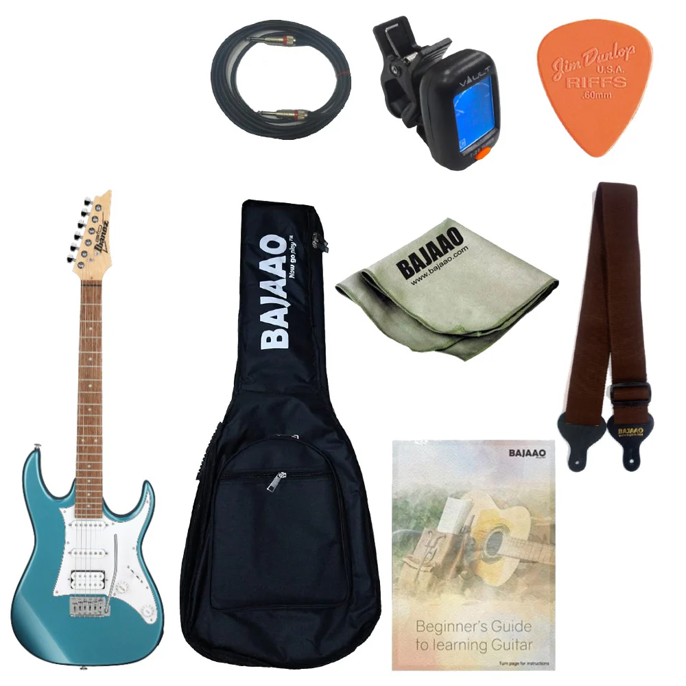 Ibanez GRX40 RG Gio Series Maple Neck 6 String Electric Guitar with Gigbag, Strap, Pick, Cable, Cloth and Tuner, Ebook - Image 10