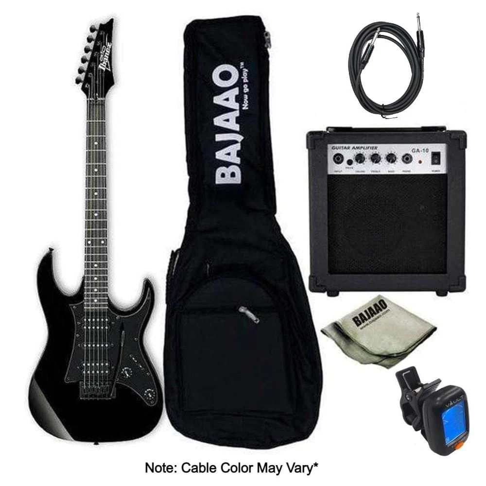 Ibanez GRX55B Standard Electric Guitar Bundle