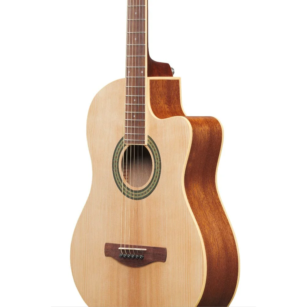 Ibanez MD39C Cutaway Acoustic Guitar with Gigbag, Strap, Picks, Tuner, Polishing Cloth & Ebook - Image 5