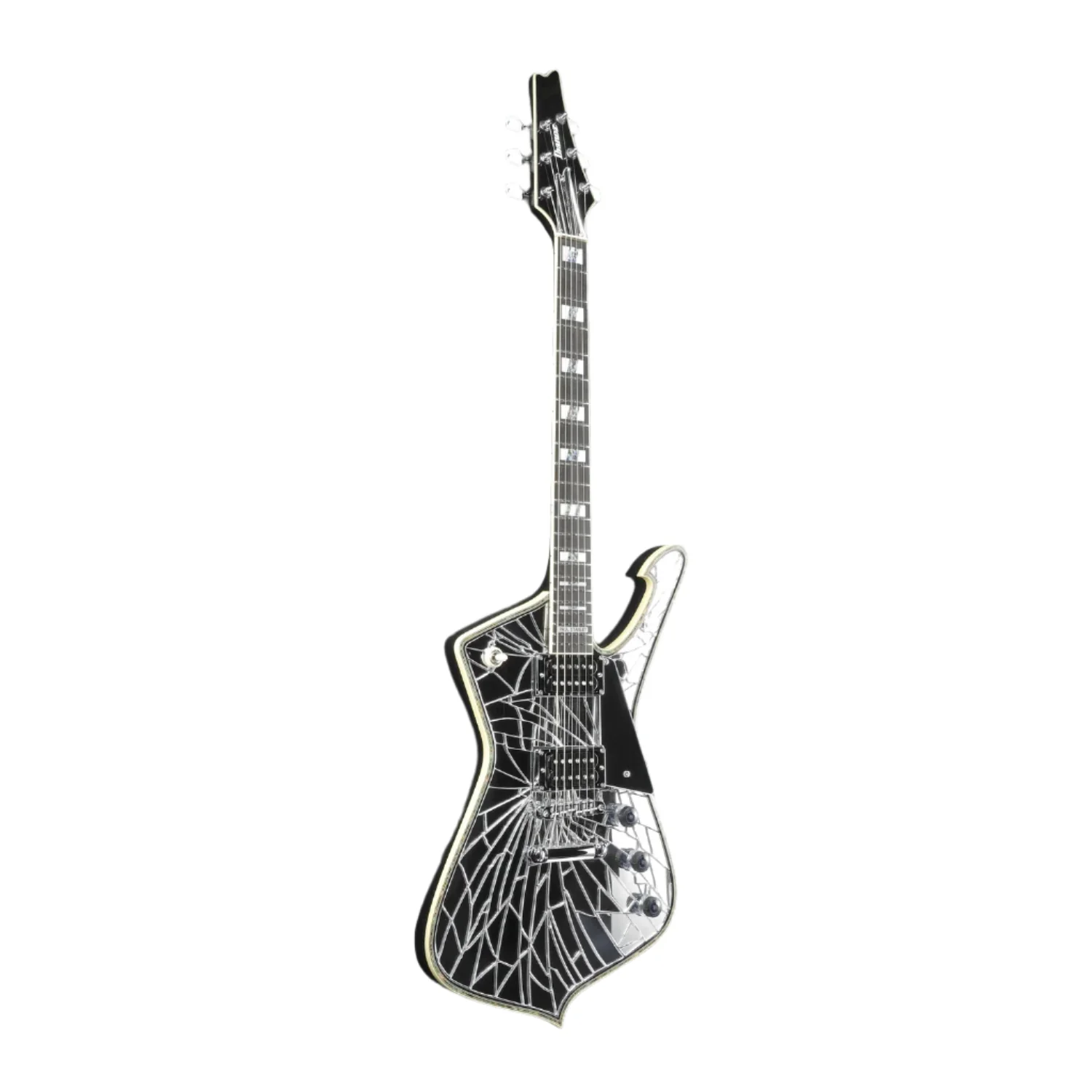 Ibanez PS1CM Paul Stanley Signature The Cracked Mirror 6 String Electric Guitar - Image 4