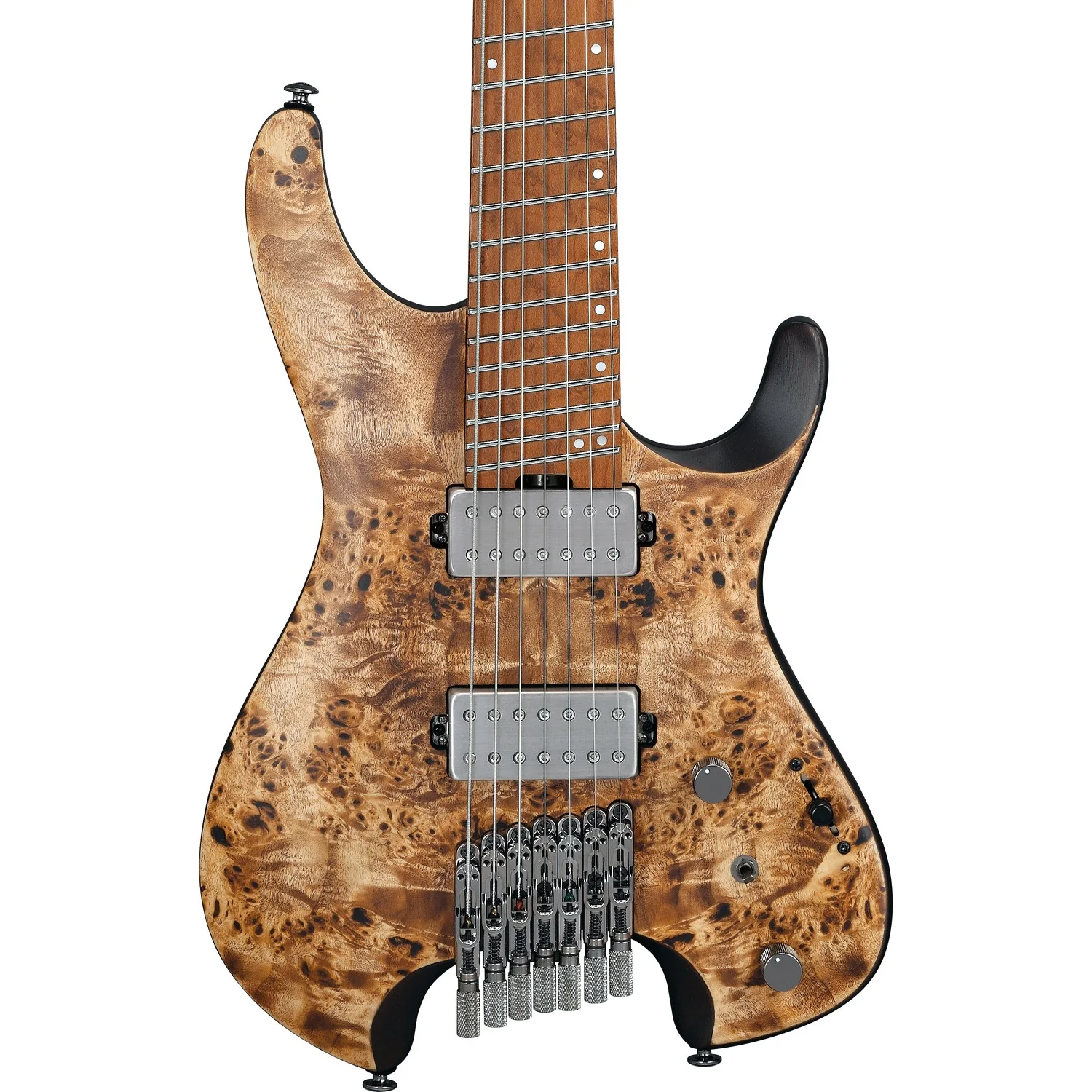 Ibanez QX527PB Standard 7 String Headless Electric Guitar - Image 4