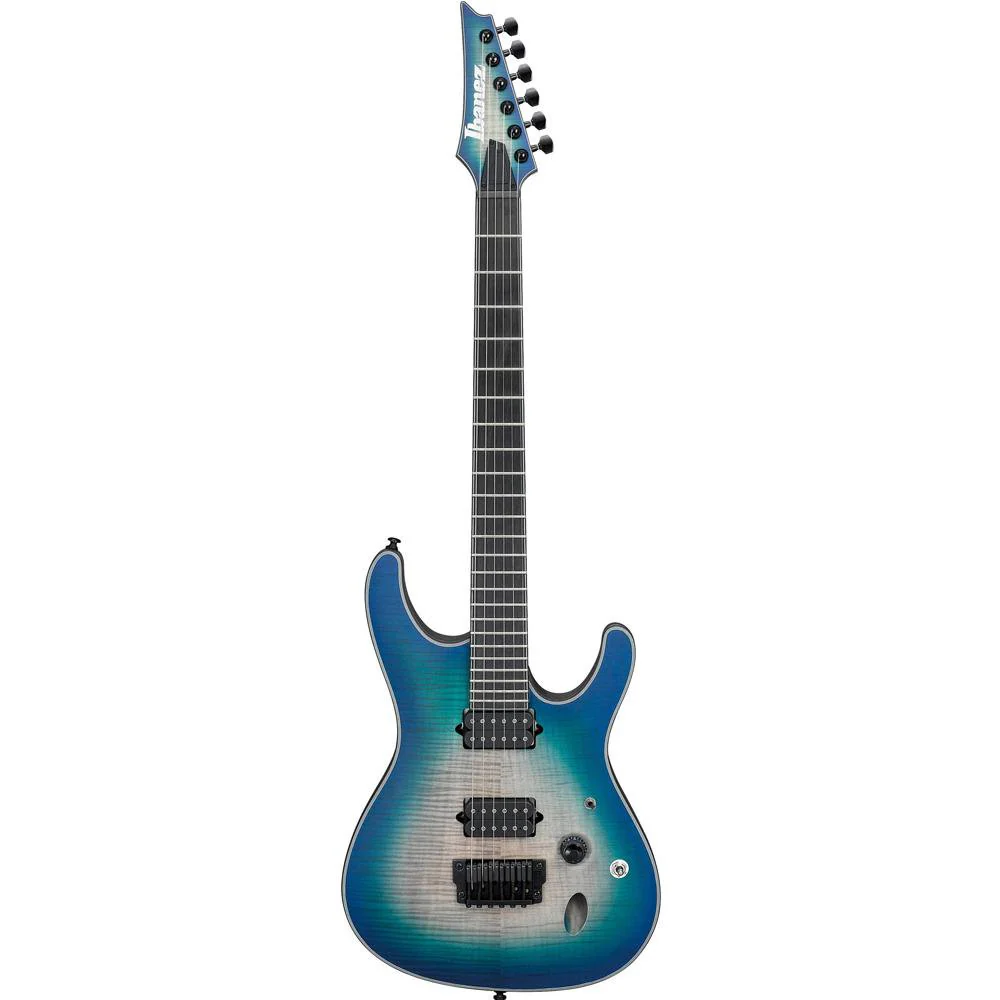 Ibanez SIX6FDFM 6-String Electric Guitar - Ebony Fretboard - Blue Space Burst