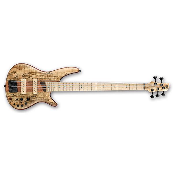Ibanez SR5 SMLTD 5 String Limited Edition Bass Guitar - Natural Flat - Image 3