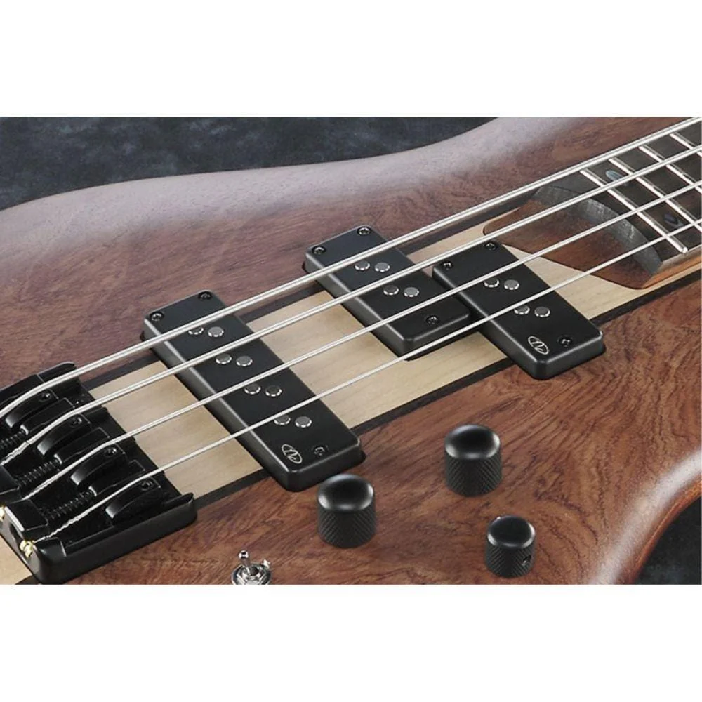 Ibanez SR655E-NNF Bass Electric Guitar- Natural Browned Burst Flat - Image 4