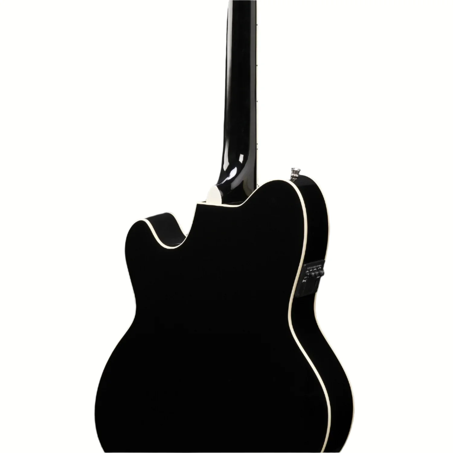 Ibanez TCY10E Electro Acoustic Guitar - Black - Image 3