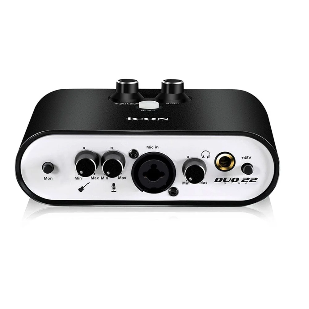 Icon DUO 22 Dyna USB Audio Interface for Computers, Tablets, and Smartphones