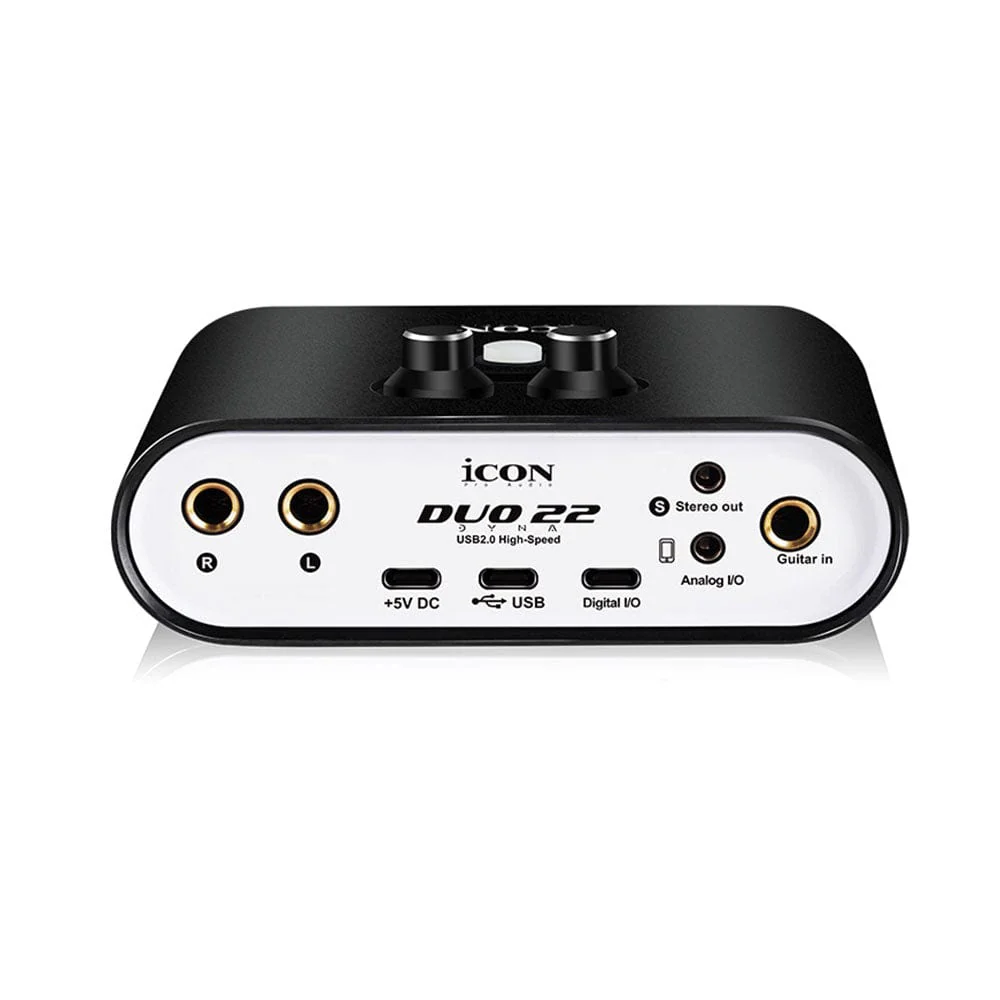 Icon DUO 22 Dyna USB Audio Interface for Computers, Tablets, and Smartphones - Image 2