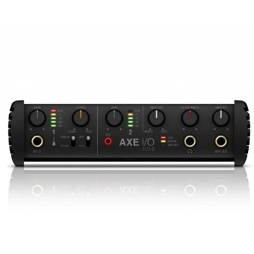 IK Multimedia AXE I/O Solo 2 In 3 Out Compact Audio Interface