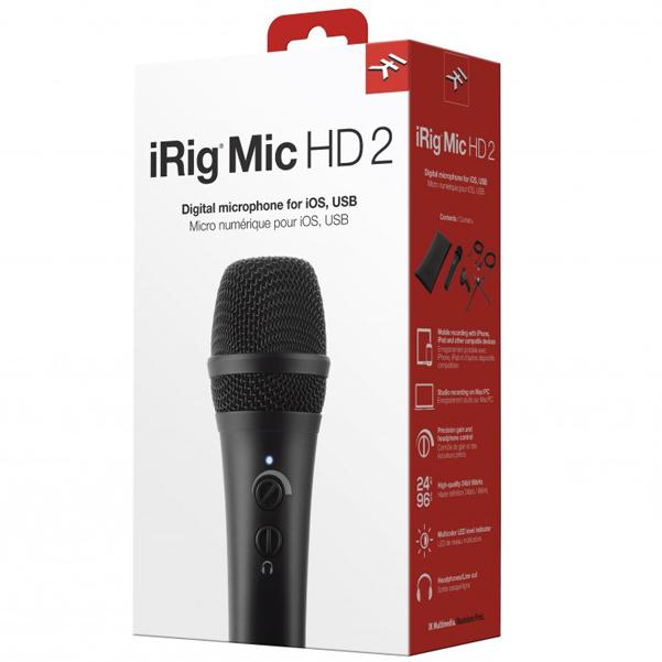 IK Multimedia iRig Mic HD 2 USB Microphone - Image 5