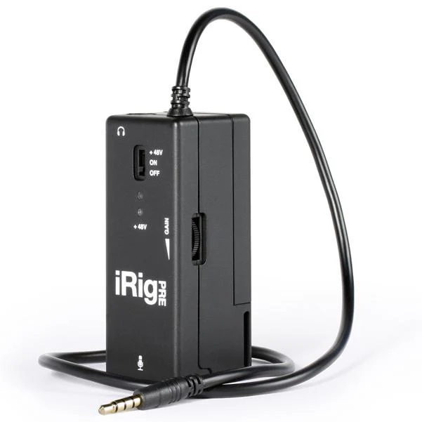 IK Multimedia iRig Pre Microphone Preamp (Discontinued) - Open Box