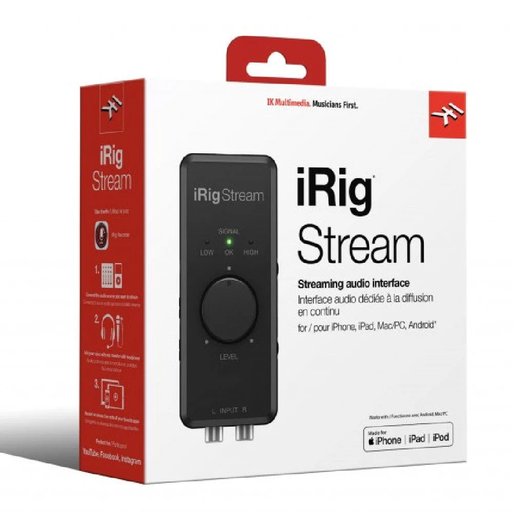 IK Multimedia iRig Stream Ultracompact 2x2 Audio Interface - Image 10