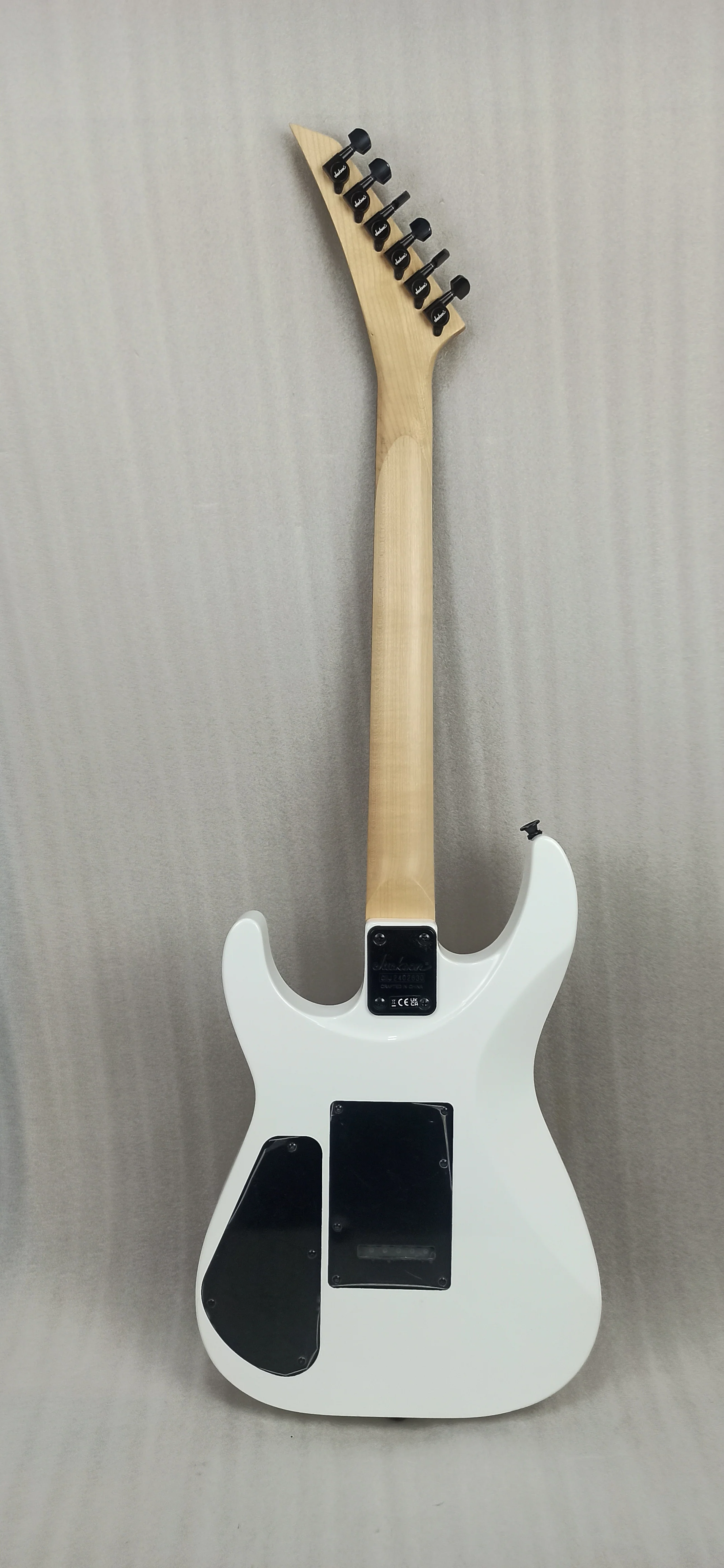 Jackson JS12 Dinky 6 String Electric Guitar - Snow White - Open Box - Image 2