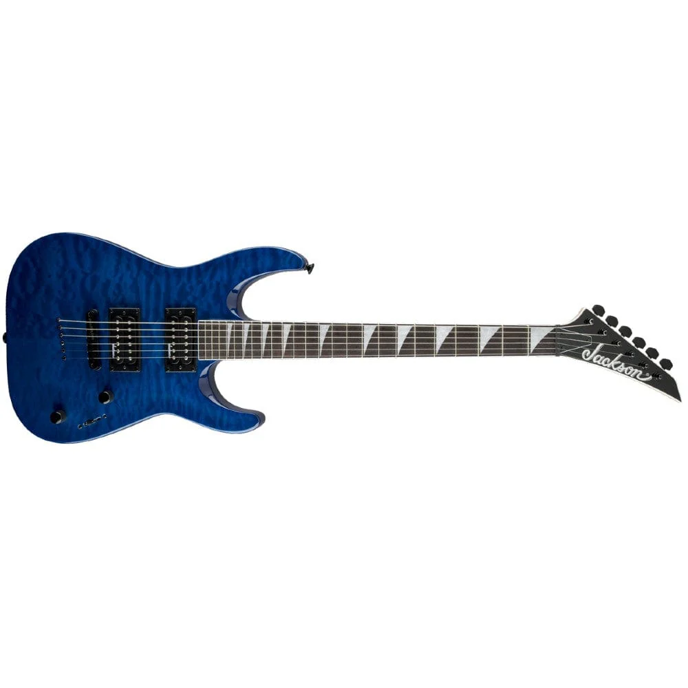 Jackson JS32TQ Dinky Arch Top DKA Electric Guitar - Transparent Blue