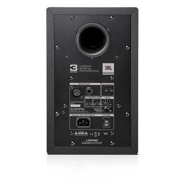 JBL LSR 305 5 inch Two-Way Powered Studio Monitor/Speaker With JBL LSR310S 10inch Active Studio Subwoofer 5.1 Surround Bundle - Image 3