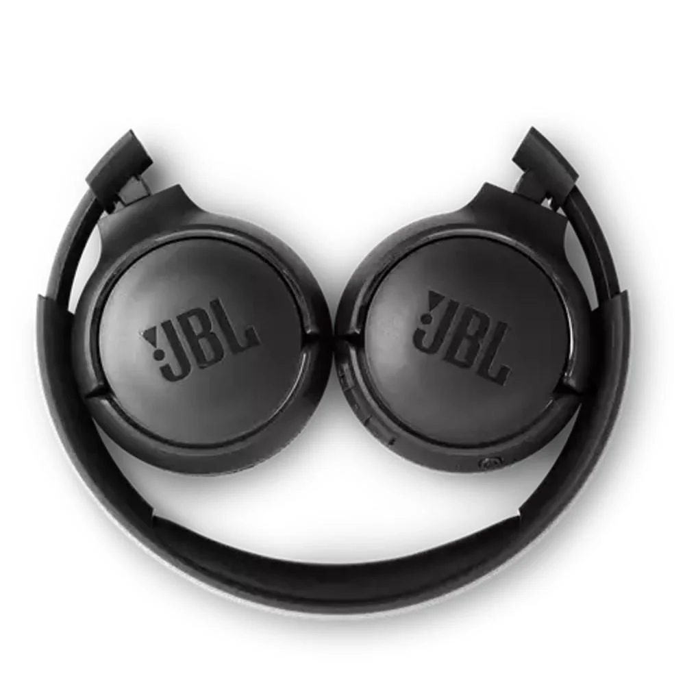 JBL Tune 500BT Powerful Bass Wireless On-Ear Headphones - Black - Image 5