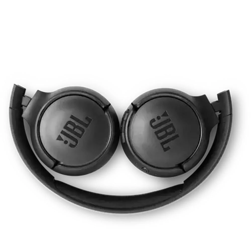JBL Tune 500BT Powerful Bass Wireless On-Ear Headphones - Black - Image 6