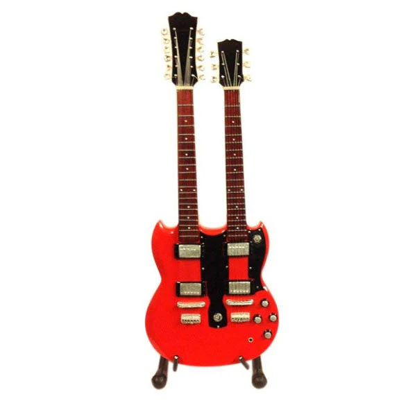 Jimmy Page Miniature Guitar Showpiece