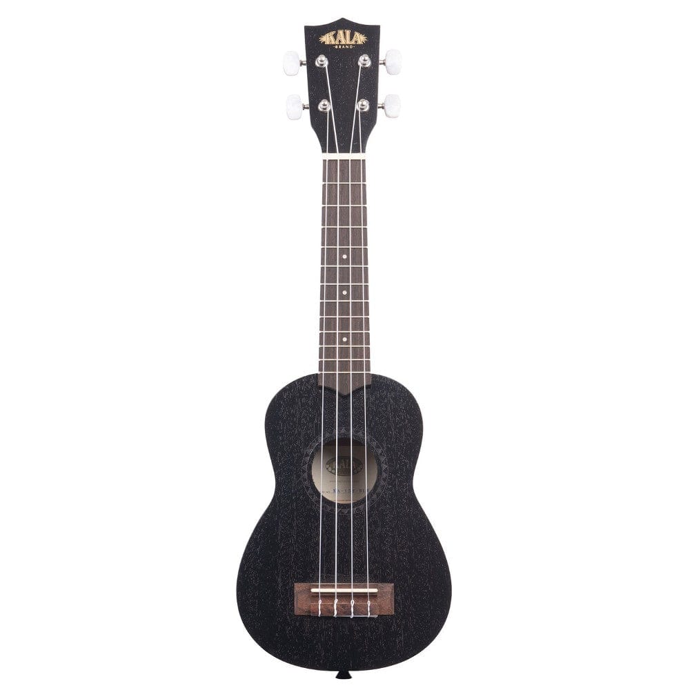 Kala KA-15S Black Satin Mahogany Soprano Ukulele - Black - Open Box