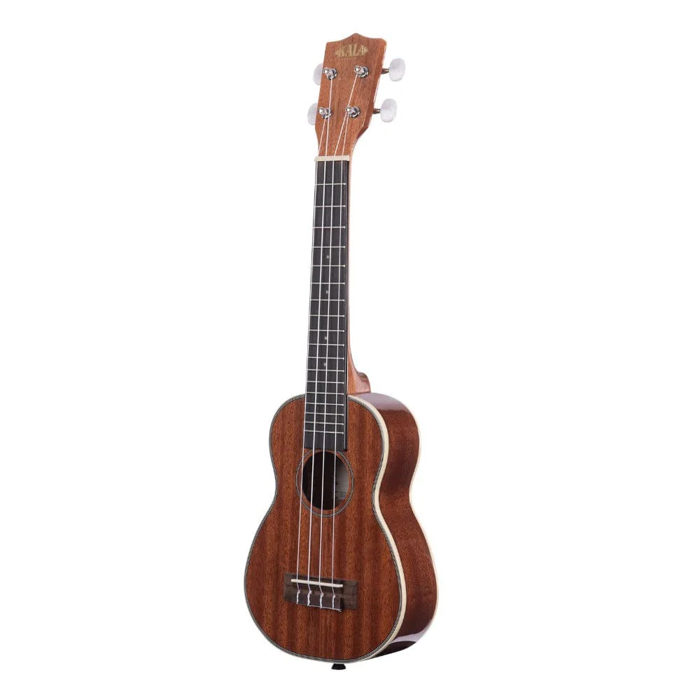 Kala KA-SLNG Gloss Mahogany Long Neck Soprano Ukulele - Image 3