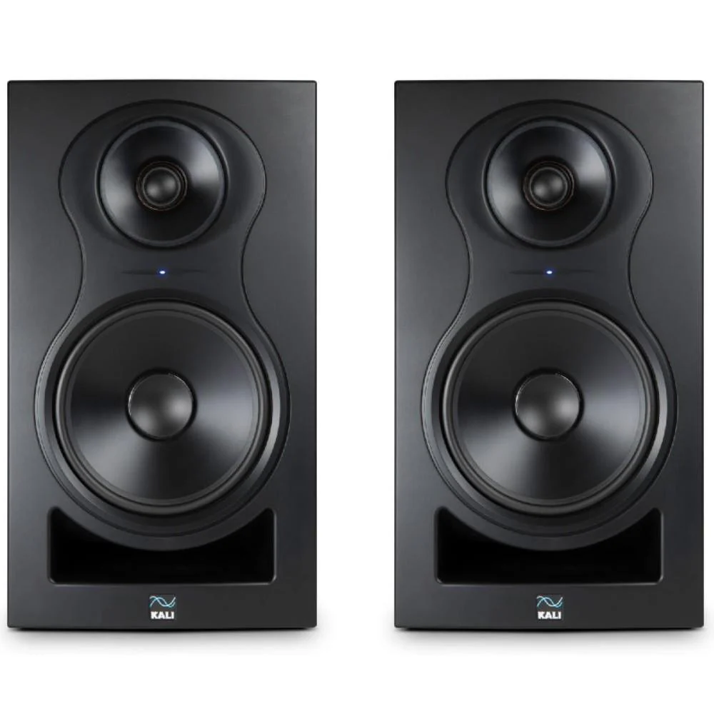 Kali Audio IN-8 8 Inch 3 Way Coincident Studio Monitor- Black - Pair